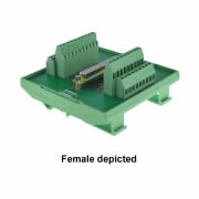 37-Way D-Type Breakout DIN Male