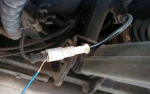 wheel speed sensor connection