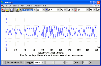 Crankshaft Sensor Inductive (Engine Cranking)